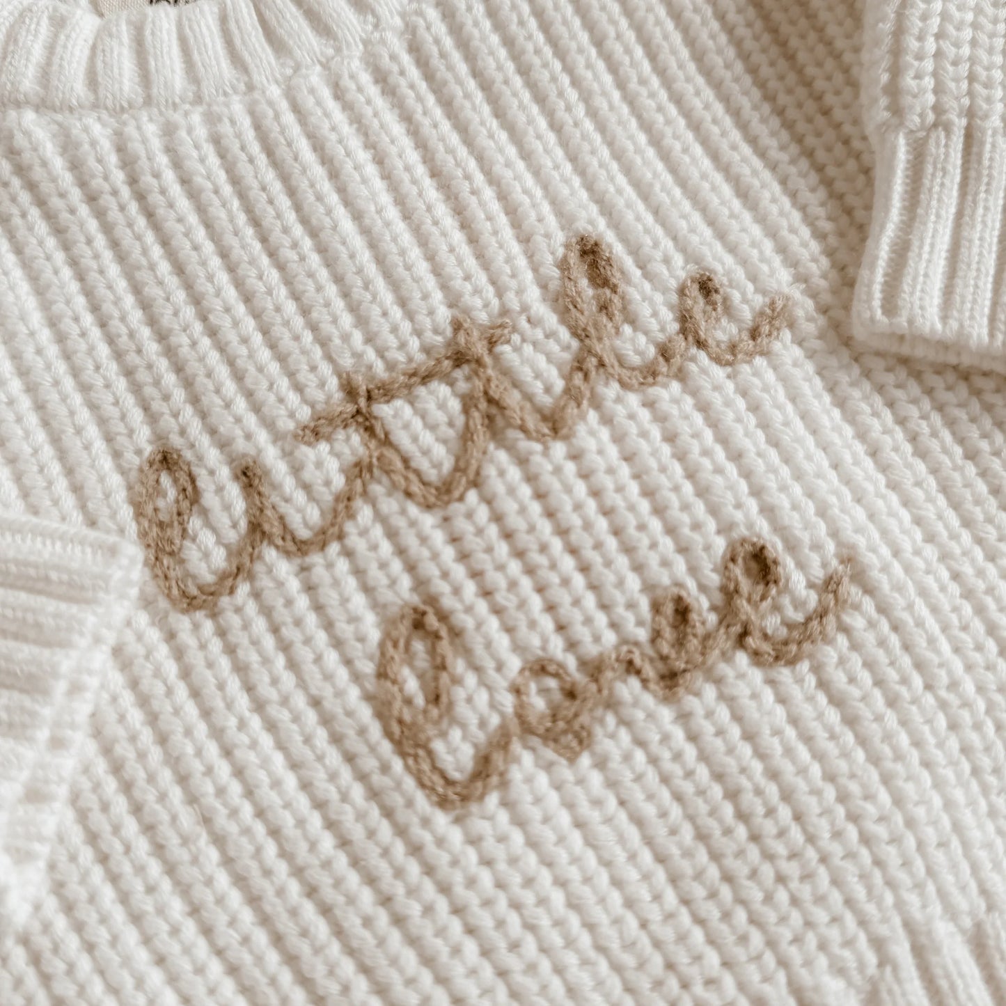 Milk Mini Knit 'Little Love" Sweater