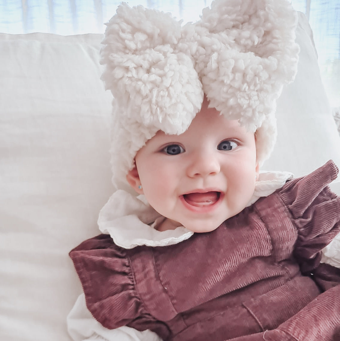 Teddy Headband in Cream