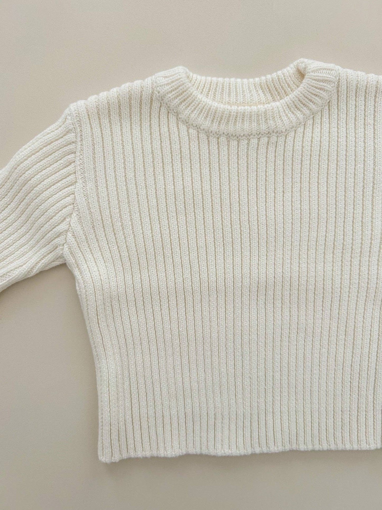 CLASSIC RIBBED SET | MILK