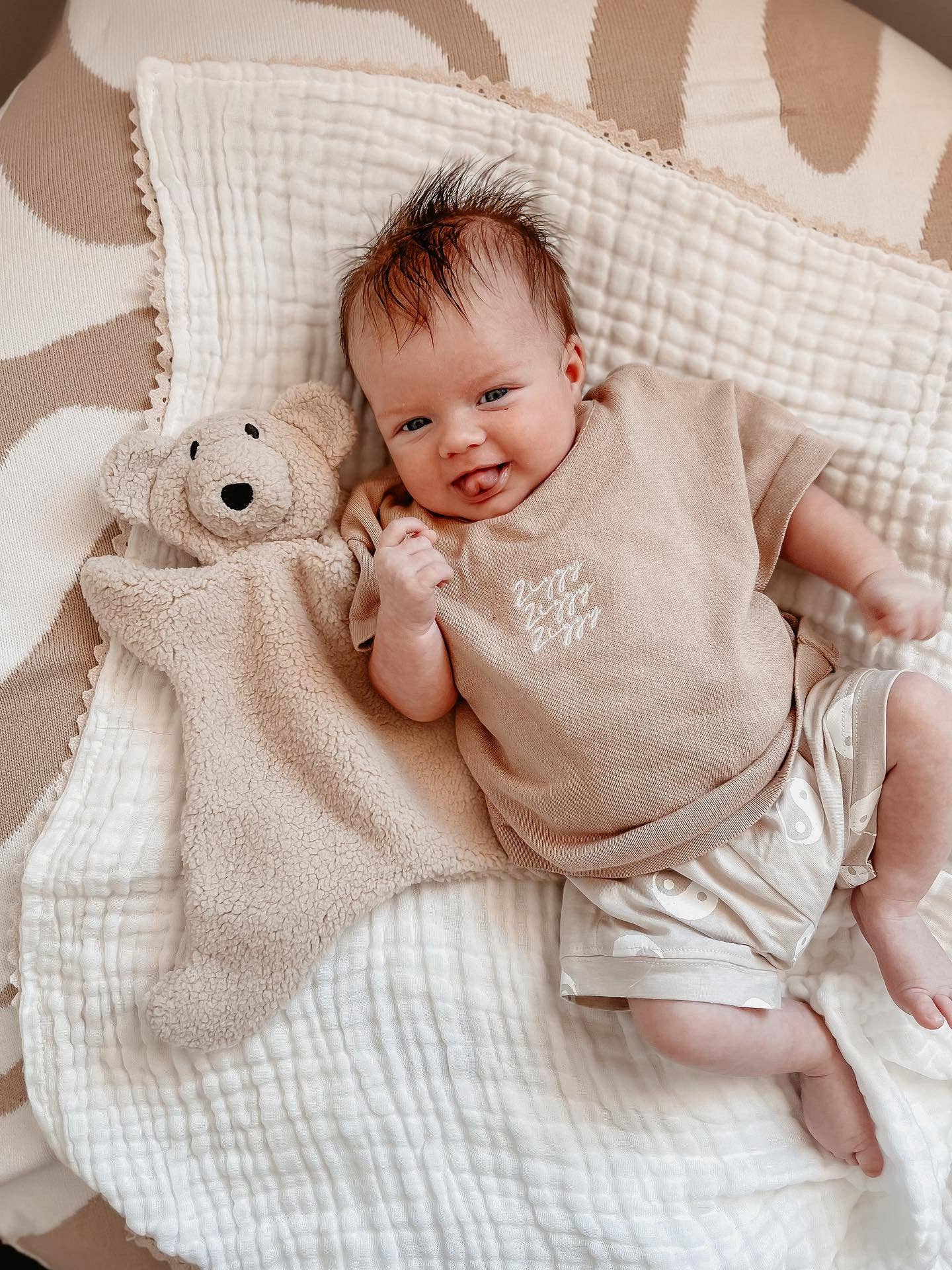 Little Teddy Comforter Toy - Beige