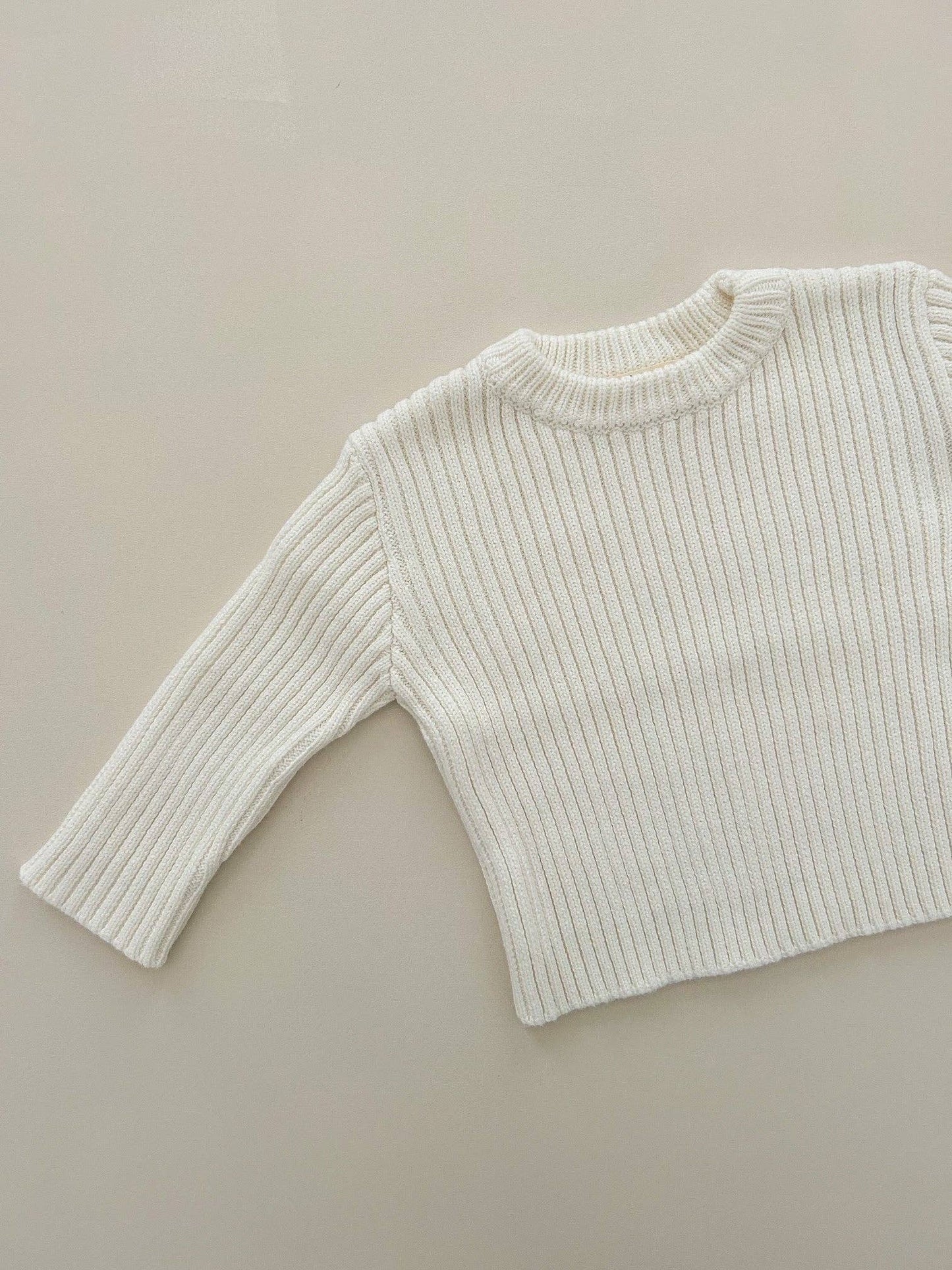 CLASSIC RIBBED SET | MILK