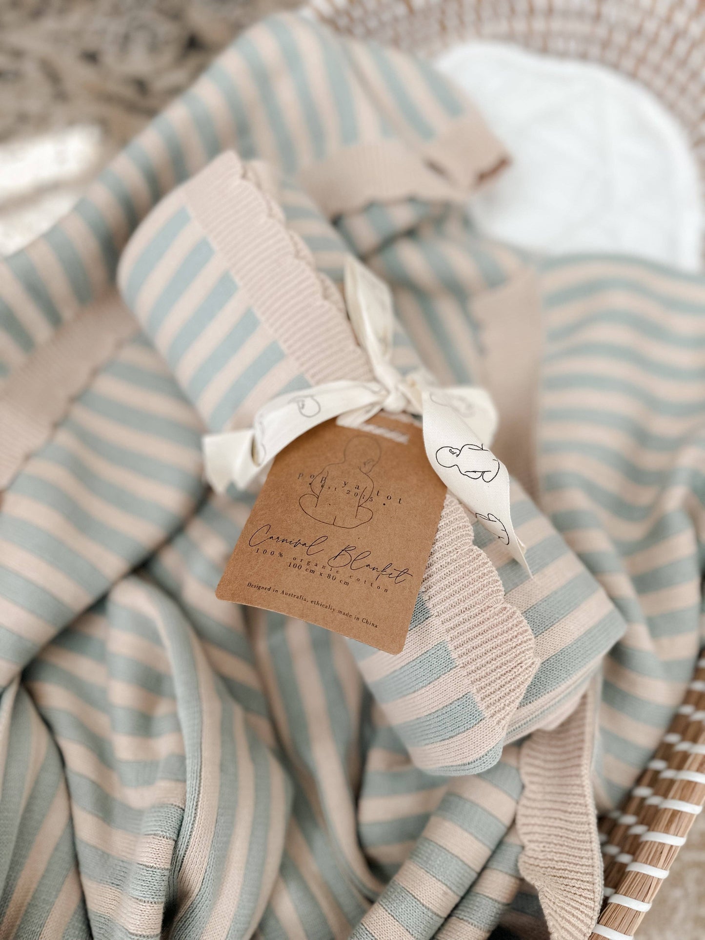 Carnival Blanket - Baby Blue